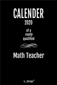 Calendar 2020 for Math Teachers / Math Teacher