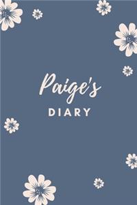 Paige's Diary