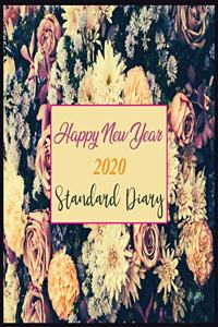 Happy New Year 2020 Standard Diary