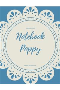 Notebook Poppy