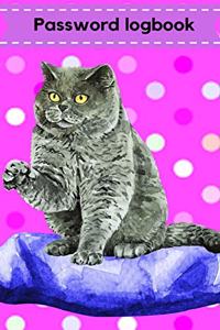 The Cat Internet Password Logbook