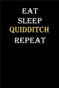 Eat, Sleep, Quidditch, Repeat Journal