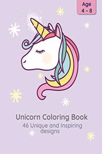 Unicorn Coloring Book