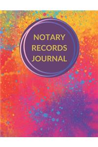 Notary Records Journal