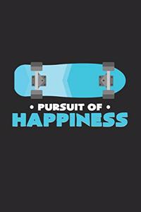 Pursuit of happiness: 6x9 Skateboarding - grid - squared paper - notebook - notes