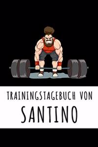 Trainingstagebuch von Santino