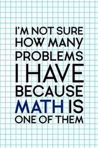 I'm Not Sure How Many Problems I Have Because Math Is One Of Them