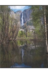 Waterfall at Yosemite Notebook