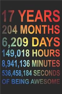 17 Years Of Being Awesome