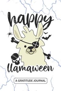 Happy Llamaween - A Gratitude Journal