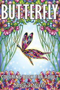 Butterfly Coloring Book for Adult