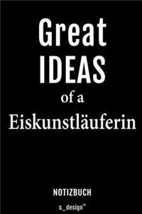 Notizbuch für Eiskunstläufer / Eiskunstläuferin