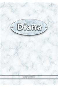 Diana - Lined Notebook