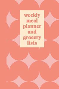 Weekly Meal Planner and Grocery Lists