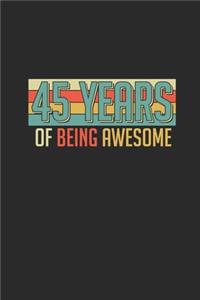 45 Years Of Being Awesome