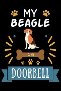 My Beagle is my Doorbell