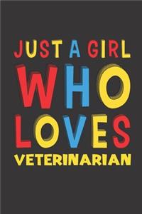 Just A Girl Who Loves Veterinarian