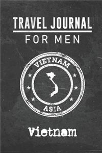 Travel Journal for Men Vietnam