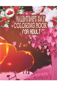 Valentine's Day Coloring Book for Adult