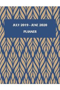 July 2019-June 2020 Planner