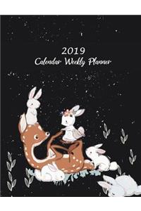 2019 Calendar Weekly Planner