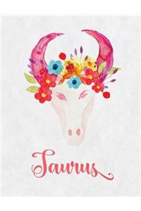 Taurus Zodiac Creative Notebook Journal