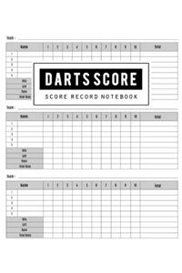 Darts Score Record