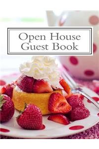 Open House Guest Book