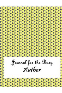 Journal for the Busy Author