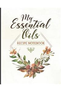 My Essential Oils Recipe Notebook