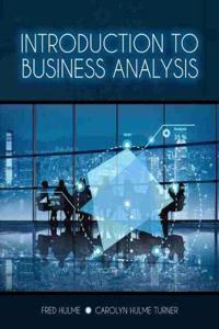 Introduction to Business Analysis