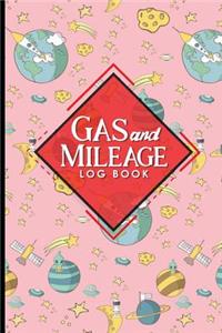 Gas & Mileage Log Book