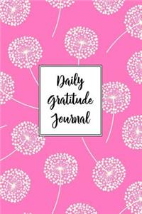 Gratitude Journal Dandelions Pattern 7