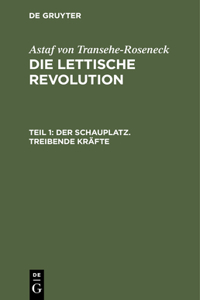 Schauplatz. Treibende Kräfte