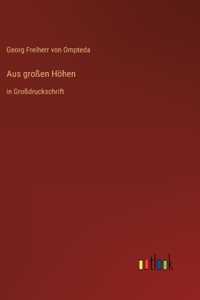 Aus großen Höhen