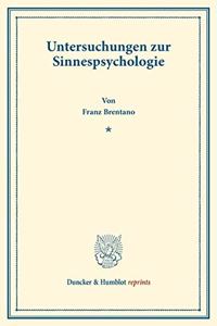Untersuchungen Zur Sinnespsychologie