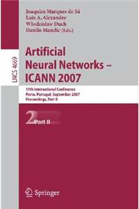 Artificial Neural Networks: ICANN 2007