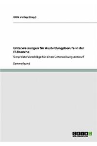 Unterweisungen für Ausbildungsberufe in der IT-Branche