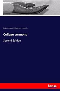 College sermons
