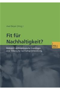 Fit Für Nachhaltigkeit?