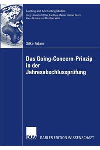 Das Going Concern Prinzip in Der Jahresabschlussprüfung