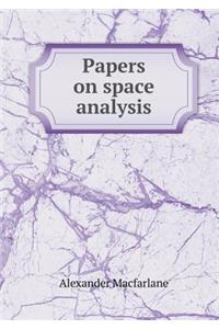 Papers on Space Analysis