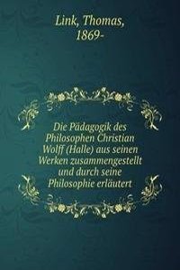 DIE P  DAGOGIK DES PHILOSOPHEN CHRISTIA