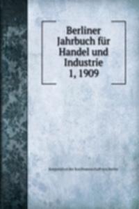 Berliner Jahrbuch fur Handel und Industrie