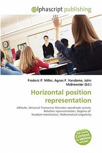 Horizontal Position Representation