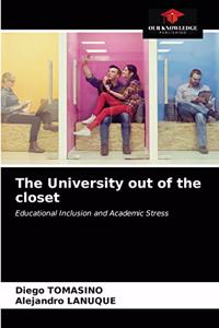 University out of the closet