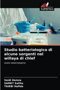 Studio batteriologico di alcune sorgenti nel willaya di chlef