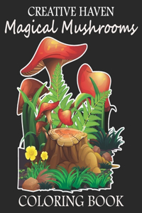 Creative Haven Magical Mushrooms Coloring Book