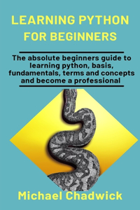 Learning Python For Beginners