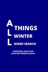 All Things Winter Word Search